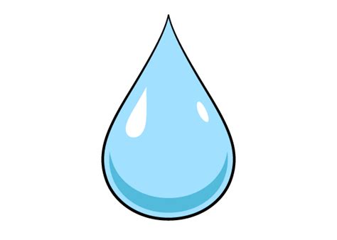 How To Draw A Water Drop Step By Step Easylinedrawing