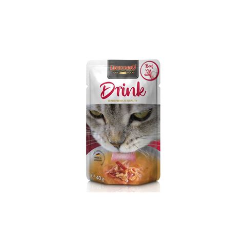 Leonardo Drink Beef 40g. - Sandras Tieroase