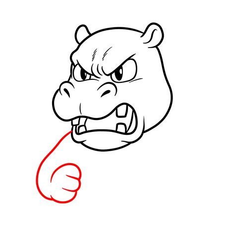 how to draw nostrils 4