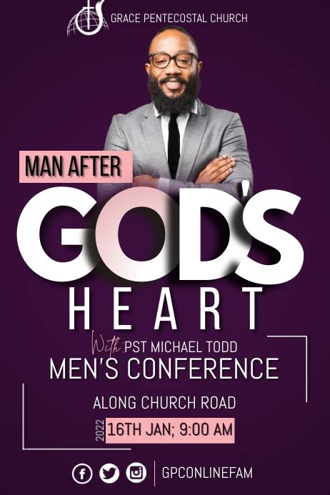 Mens Conference Postermywall