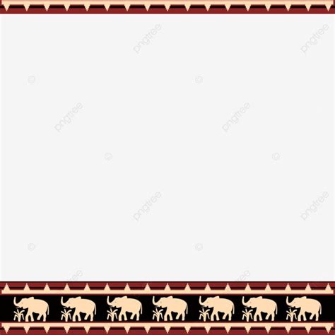 Motif Vector Png Images Twibbonize Tapis Motif Gajah Twibbonize