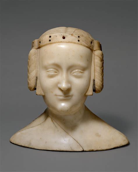 Jean De Liège Tomb Effigy Bust Of Marie De France 1327 41 Daughter Of Charles Iv Of France