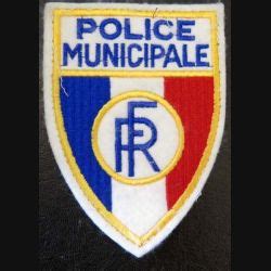 POLICE Insigne Tissu De La Police Municipale