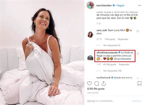Muy hot Los mensajes de Mauro Zárate a su mujer Natalie Weber en las redes sociales eltrece