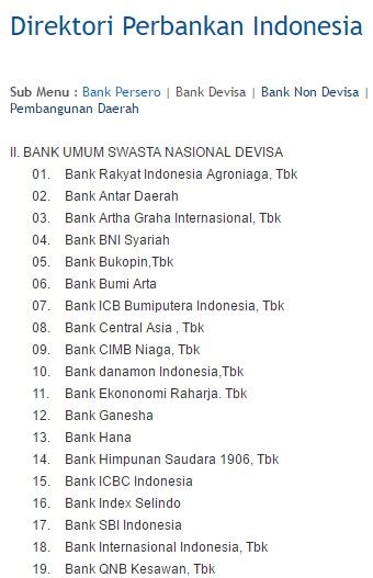 Jenis Jenis Bank Homecare24