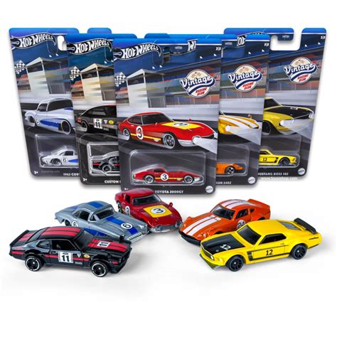 Hot Wheels Vintage Racing Club Series Mix