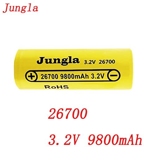 3 2v 26700 9800mah Lifepo4 Battery 3c Continuous Discharge Maximum 5c