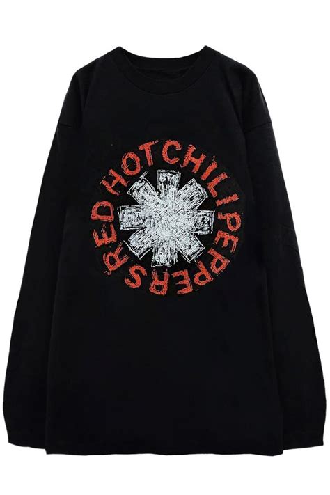 楽天市場RED HOT CHILI PEPPERS UNISEX SWEATSHIRT SCRIBBLE ASTERISKGEKIROCK CLOTHING
