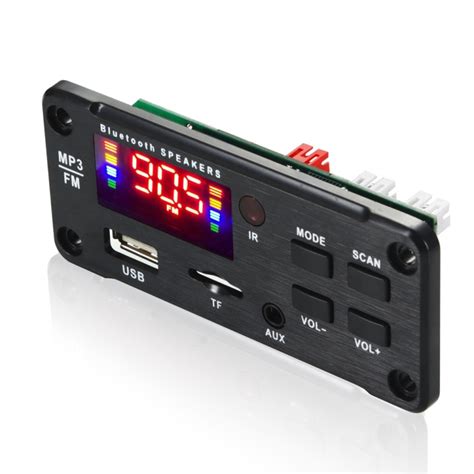 JX-916BT 12V 50WカラースクリーンカーMP3プレーヤー、Bluetooth / FM /通話/録音をサポート