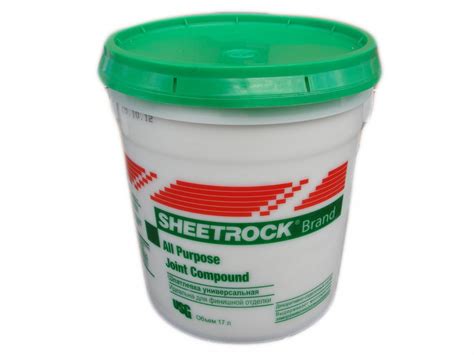 Шпаклевка Шитрок (Sheetrock) — виды, характеристики и порядок использования