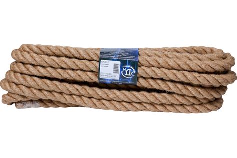 Джутовый канат ТОРГОВО-ПРОИЗВОДСТВЕННАЯ КОМПАНИЯ МДС 20 мм, 10 м ...