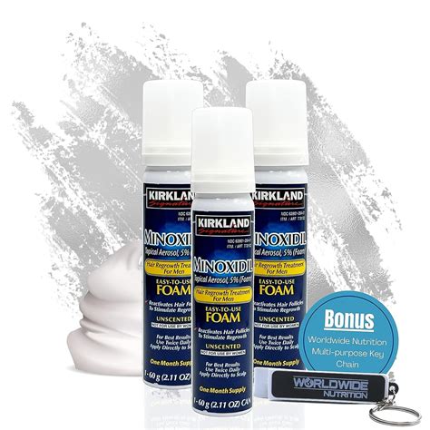 Kirkland Minoxidil Пена миноксидил 5% – купить в интернет-магазине ...