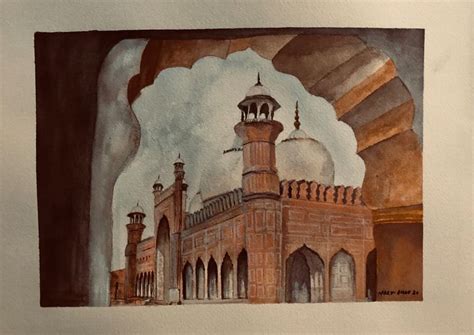 Badshahi Masjid Paintings