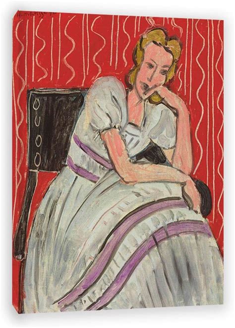 Henri Matisse Cuadros Pinturas Famosas Del Fauvismo Jeune Femme