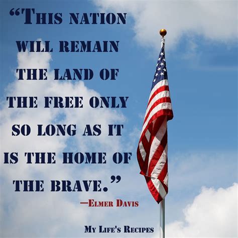 This Nation Will Remain The Land Of The Free Only So Long As It Is