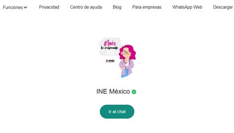 Elecciones 2024 ¿para Qué Sirve Inés Primer Chatbot Virtual Del Ine