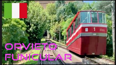 Orvieto Funicular Funicolare Di Orvieto YouTube