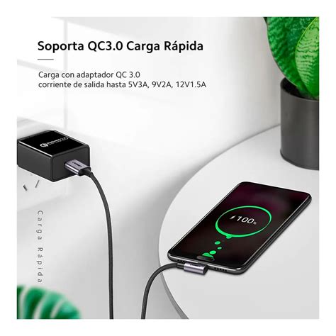 Cable Usb A Usb C Ugreen En Ángulo 2m Cables Y Adaptadores Kiosko