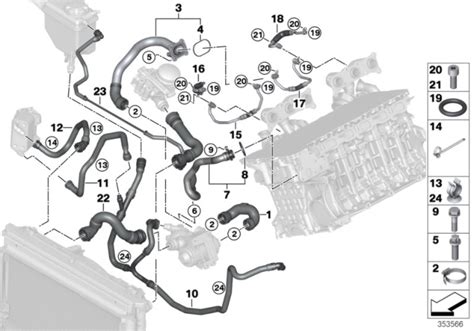 17127560971 Genuine BMW Coolant Hose BMW Parts Deal