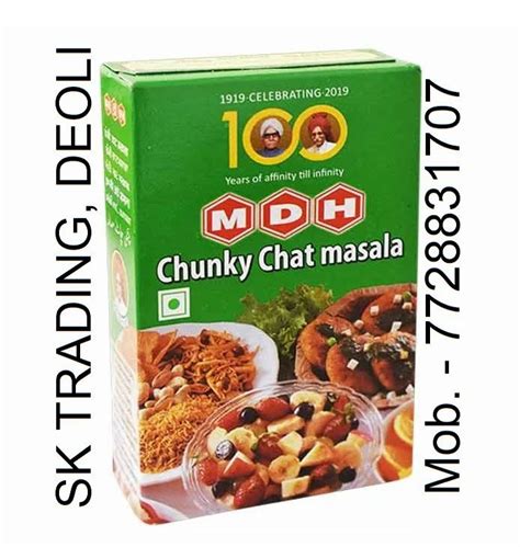 Mdh Chunky Chat Masala Gm Mrp At Best Price In Devli Id