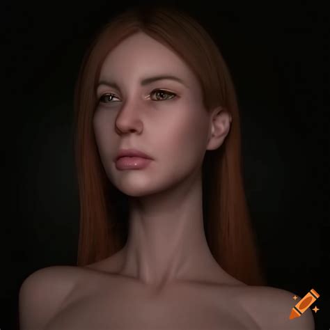 3d Hyper Realistic Woman Model On Craiyon