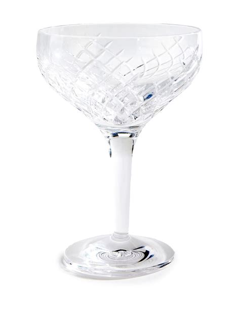 Soho Home Barwell Crystal Glasses Set Neutrals Farfetch Au