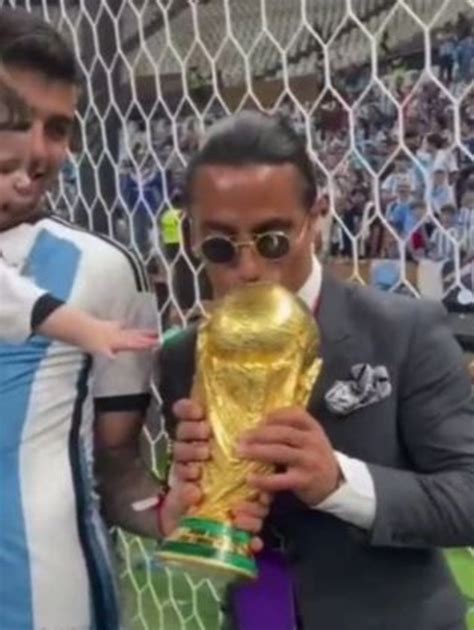 FIFA World Cup 2022 Salt Bae Slammed For Pathetic Trophy Act During