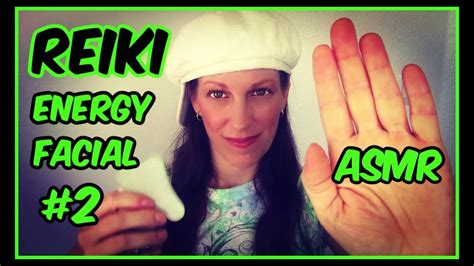 Asmr Reiki L Energy Facial L Relieve Headaches Reduce Stress Tension Youtube