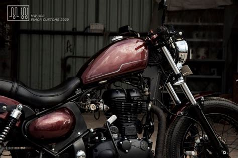 Royal Enfield Classic 500 Modified By Eimor Customs Looks Beautiful