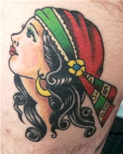 39 Gypsy Tattoo Ideas And Designs Tattoos Ideas Art