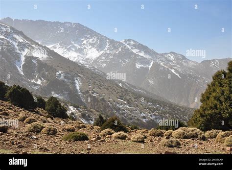 High Atlas Mountains Stock Photo - Alamy