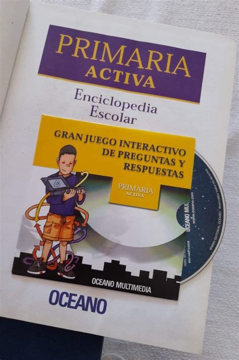 Primaria Activa Enciclopedia Escolar 4 Tomos Océano Libros