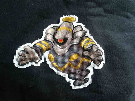 Dusknoir Sprite Cross Stitch by BlueStarbie-Arts on DeviantArt