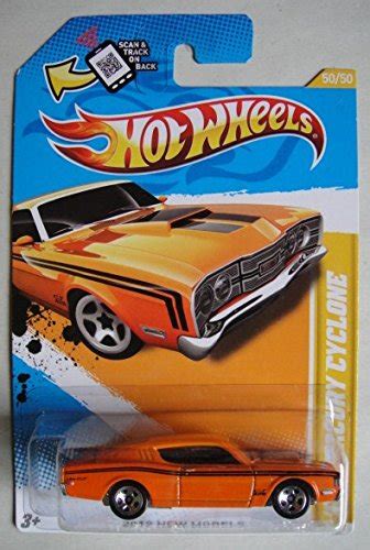 楽天市場ホットウィール マテル ミニカー ホットウイール HOT WHEELS 2012 NEW MODELS ORANGE 69 MERCURY CYCLONE 50 50ホット