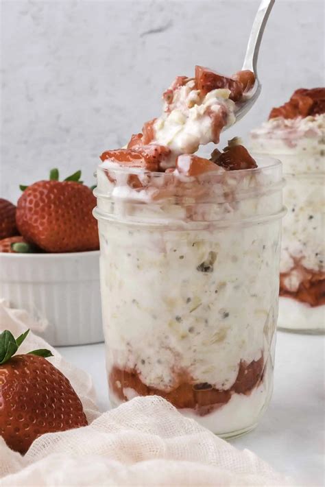 Strawberry Shortcake Overnight Oats Recipe Blues Best Life