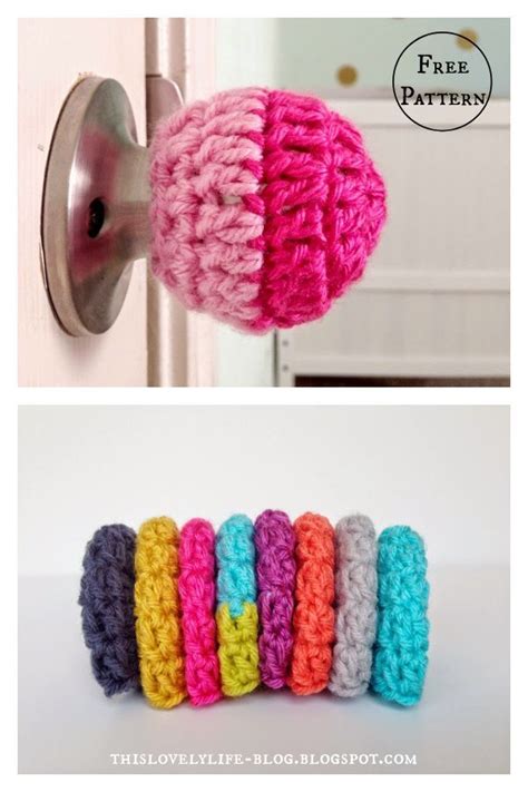 8 Door Knob Covers Free Crochet Pattern Page 2 Of 2 Easy Beginner