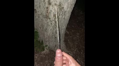 Squirting Piss And Cum On A Tree In Public Pornhub Gay