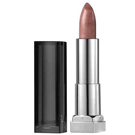 Amazon Maybelline New York Color Sensational Nude Lipstick Metallic Lipstick Silk Stone