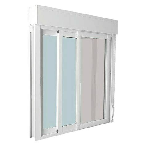 Solid Elements Ventana Corredera Con Mosquitera X Cm Blanco