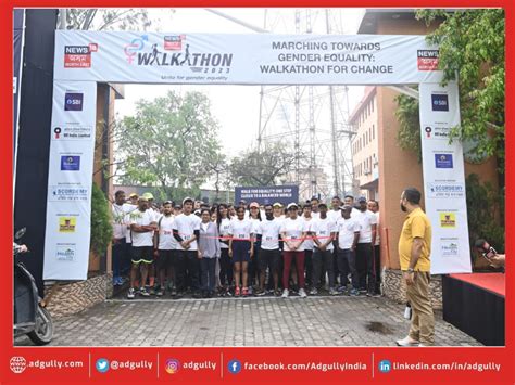 News18 Assam Northeast Organized A Walkathon In Guwahati