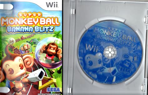 Super Monkey Ball Banana Blitz - Nintendo Wii Complete w Manua - Video ...