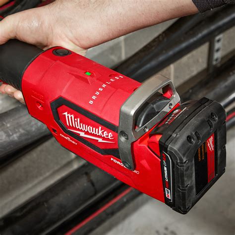 Milwaukee M Force Logic T Crimper Kit Two Batteries Model