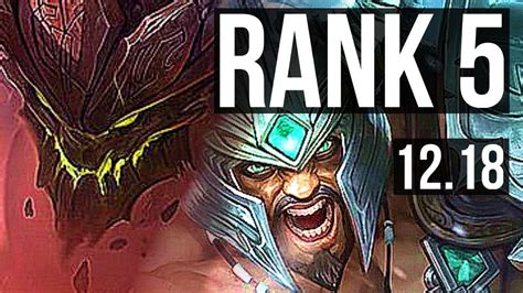 MALPHITE Vs TRYNDAMERE TOP Rank 1 Malph Rank 5 TR Challenger