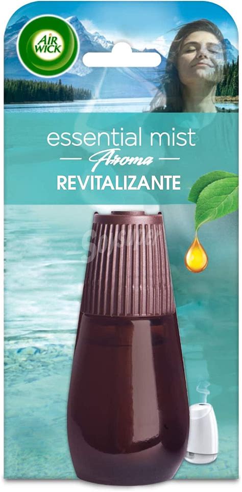 Air Wick Ambientador Essential Mist Revitalizante Recambio Ml