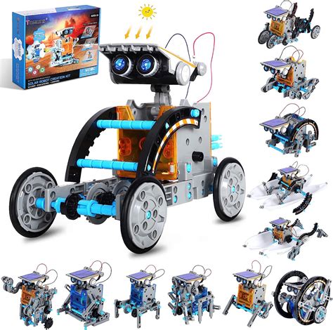 Tomons 12 In 1 Solar Robot Toys Stem Education Science Kits For Kids