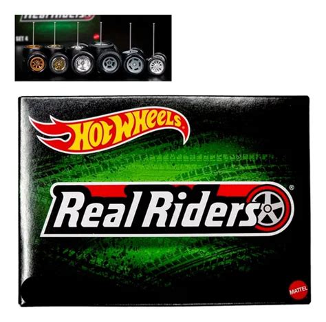 Hot Wheels Real Riders Llanta De Goma Set 6 Juegos Envío gratis