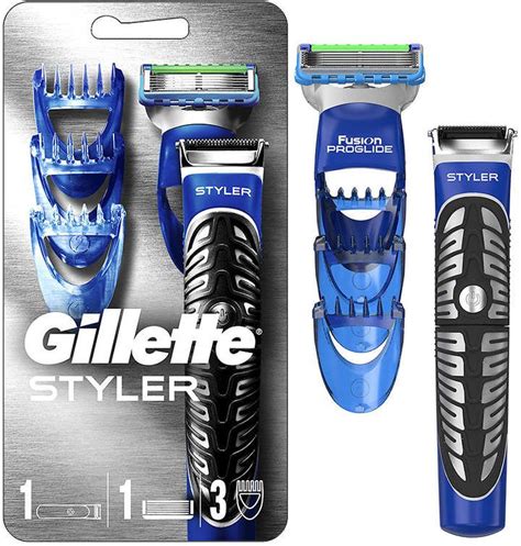 Gillette Fusion All Purpose Gillette Styler: Beard Trimmer, Men's Razor & Edger Gillette Fusion ...