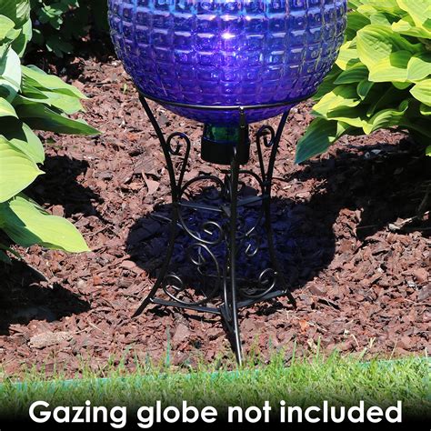 Sunnydaze Decorative Scroll Gazing Ball Stand For 10 Inch Or 12 Inch