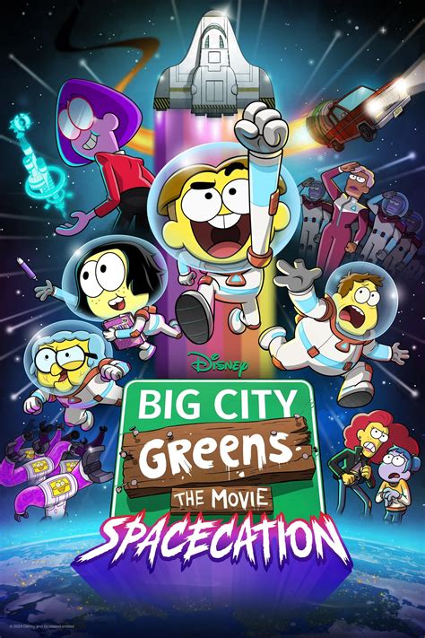 Big City Greens The Movie Spacecation 2024 Posters — The Movie Database Tmdb