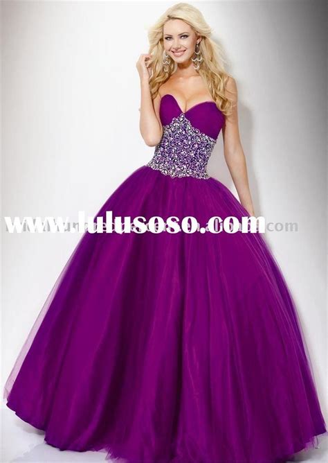 Ball Gown Purple Prom Dress Prom Dresses Gowns